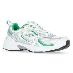 Avia Green and White Athletic Shoes